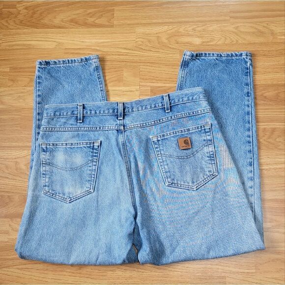 Carhartt Mens Working Jeans 38X30 - Picture 3 of 4